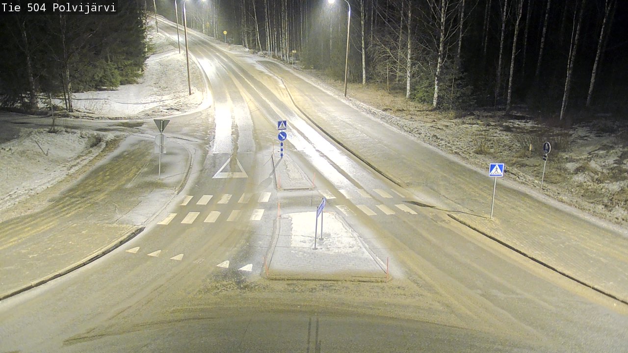 Kelikamerat Kuva Tie 504 Polvijärvi, Polvijärvi, Pohjois-Karjala