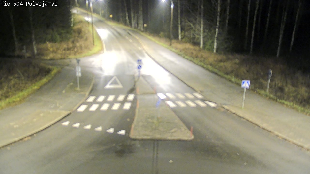 Kelikamerat Kuva Tie 504 Polvijärvi, Polvijärvi, Pohjois-Karjala