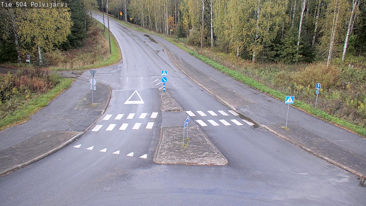 Kelikamerat Kuva Tie 504 Polvijärvi, Polvijärvi, Pohjois-Karjala