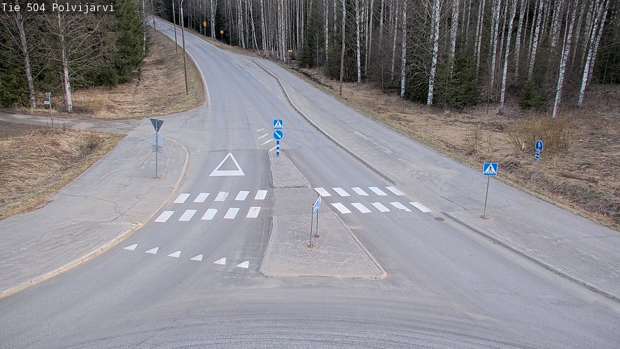 Kelikamerat Kuva Tie 504 Polvijärvi, Polvijärvi, Pohjois-Karjala