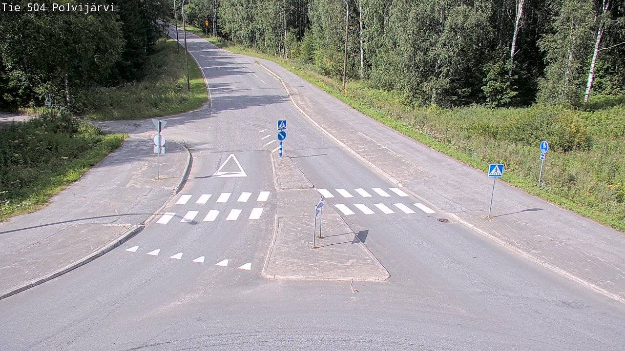 Kelikamerat Kuva Tie 504 Polvijärvi, Polvijärvi, Pohjois-Karjala