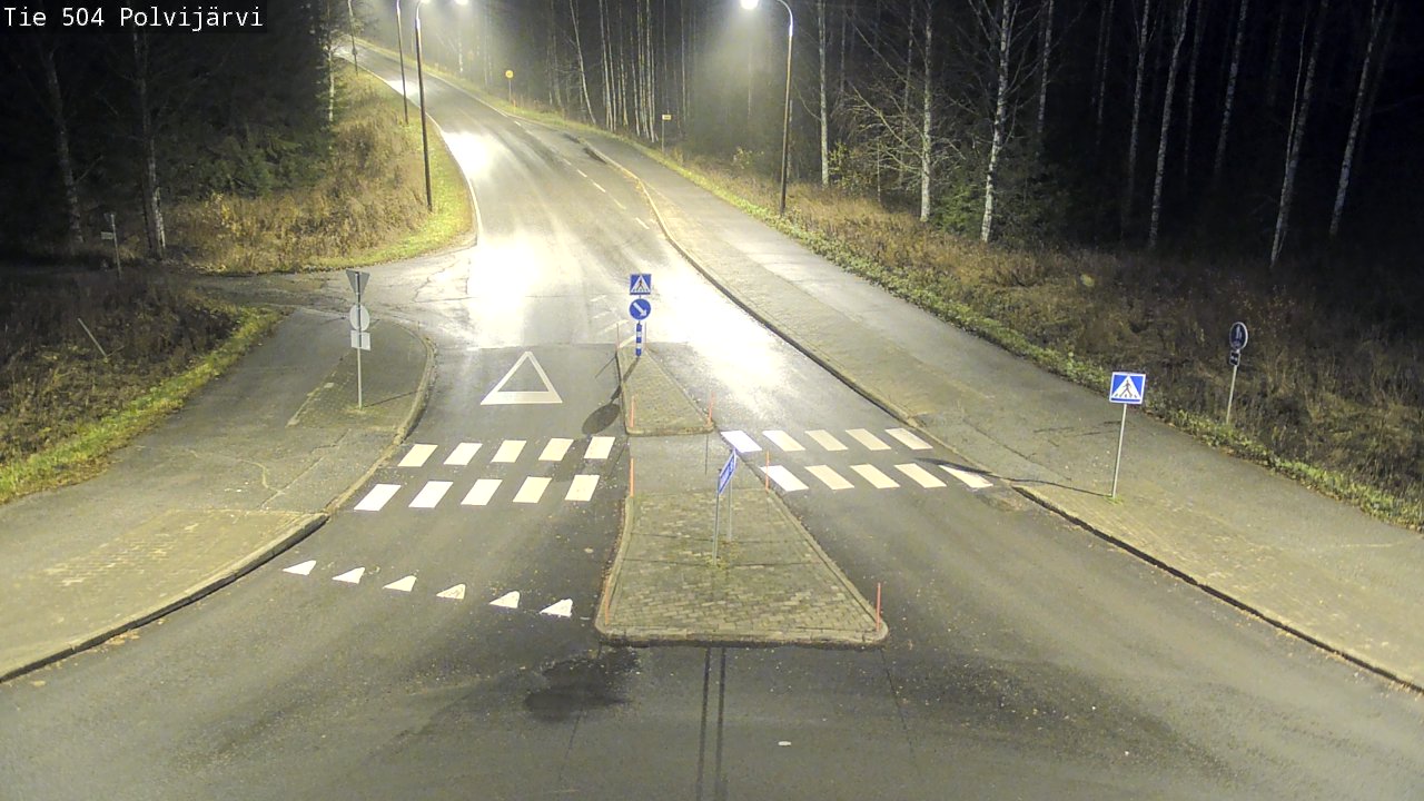 Kelikamerat Kuva Tie 504 Polvijärvi, Polvijärvi, Pohjois-Karjala