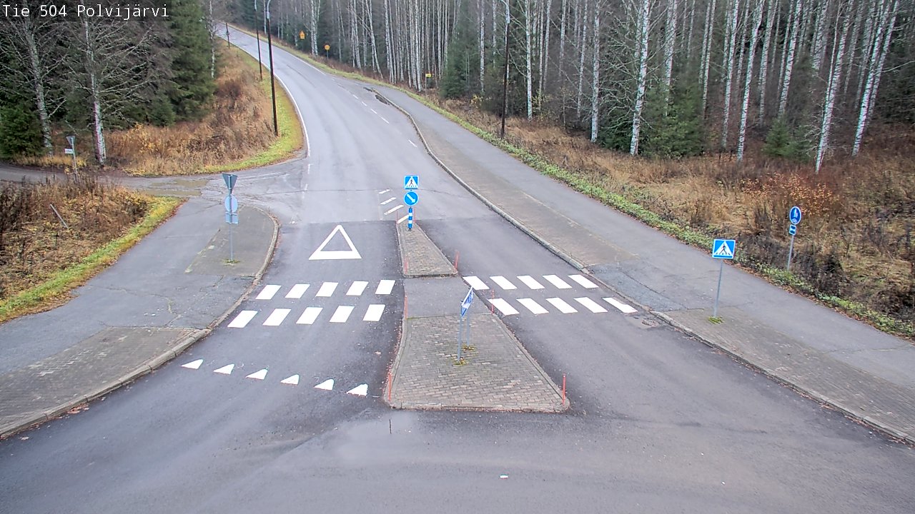 Kelikamerat Kuva Tie 504 Polvijärvi, Polvijärvi, Pohjois-Karjala