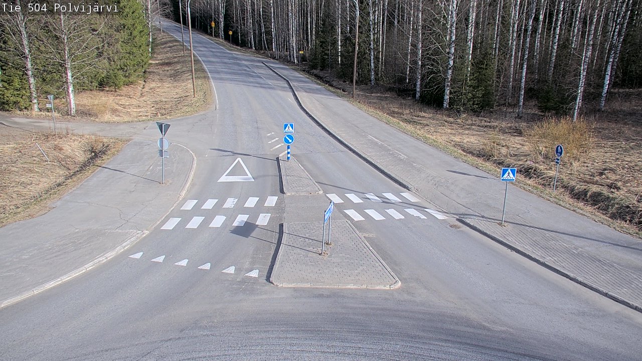 Kelikamerat Kuva Tie 504 Polvijärvi, Polvijärvi, Pohjois-Karjala