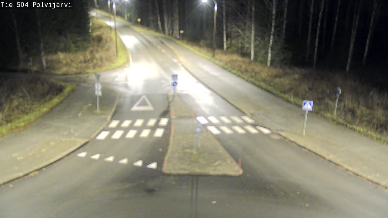 Kelikamerat Kuva Tie 504 Polvijärvi, Polvijärvi, Pohjois-Karjala