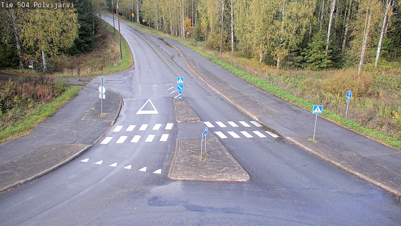 Kelikamerat Kuva Tie 504 Polvijärvi, Polvijärvi, Pohjois-Karjala