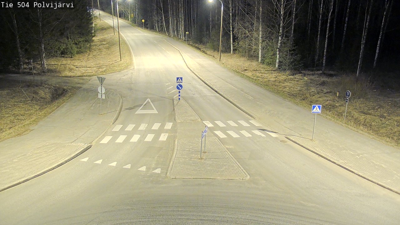 Kelikamerat Kuva Tie 504 Polvijärvi, Polvijärvi, Pohjois-Karjala
