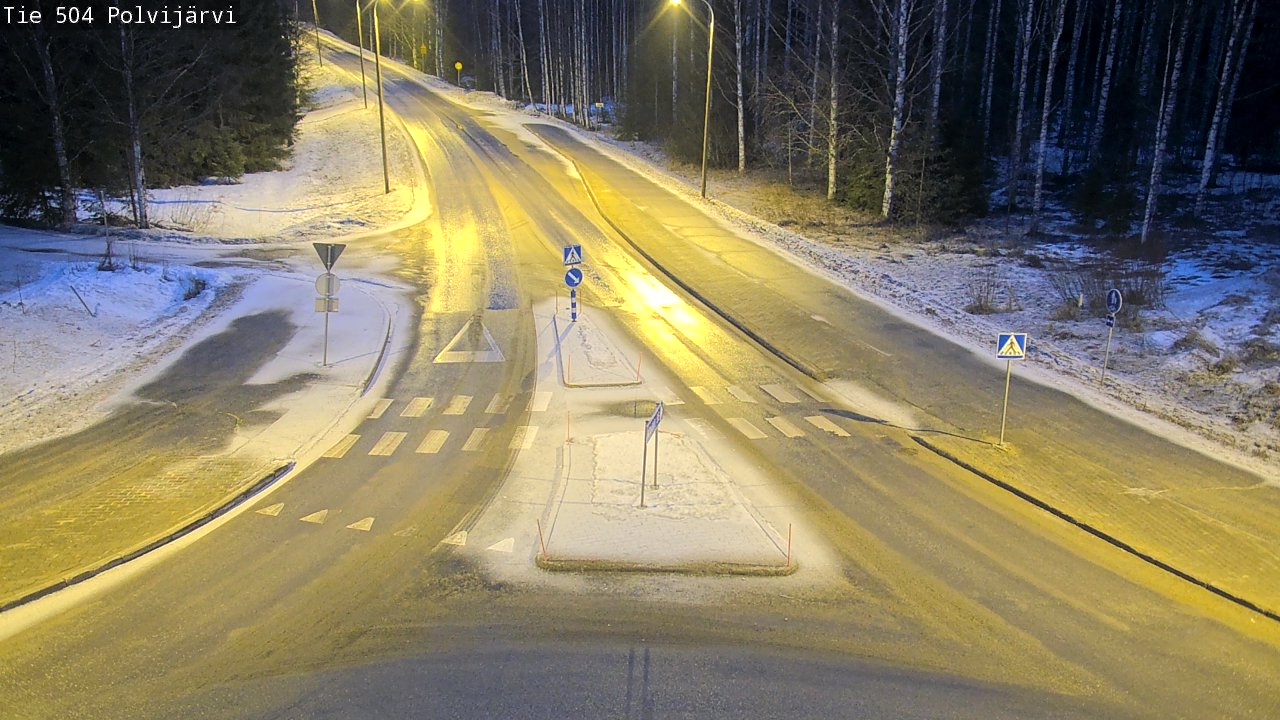 Kelikamerat Kuva Tie 504 Polvijärvi, Polvijärvi, Pohjois-Karjala