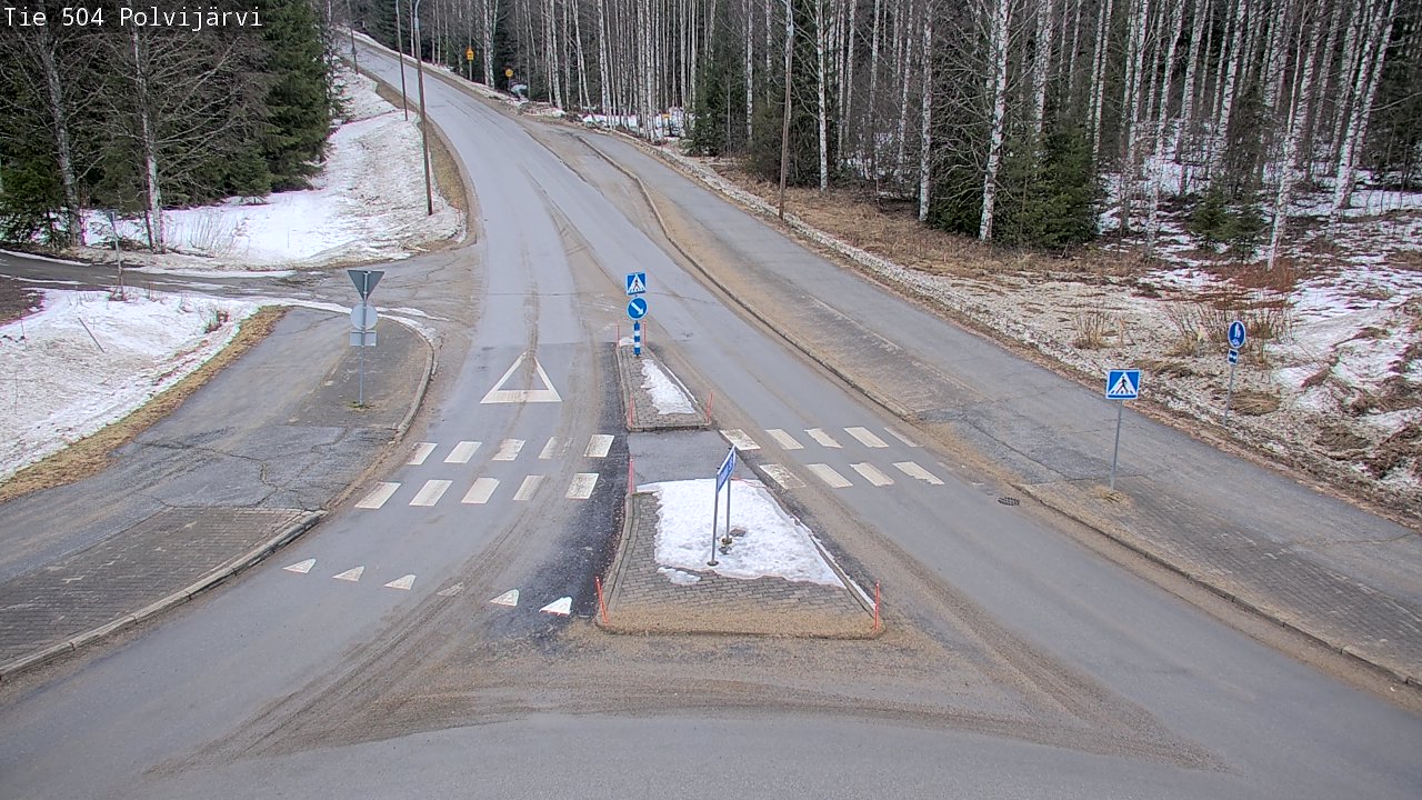 Kelikamerat Kuva Tie 504 Polvijärvi, Polvijärvi, Pohjois-Karjala