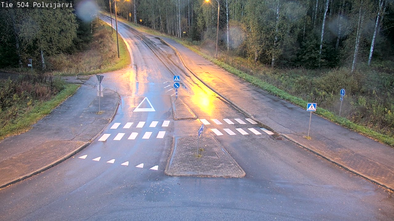 Kelikamerat Kuva Tie 504 Polvijärvi, Polvijärvi, Pohjois-Karjala