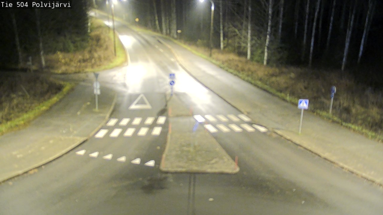 Kelikamerat Kuva Tie 504 Polvijärvi, Polvijärvi, Pohjois-Karjala