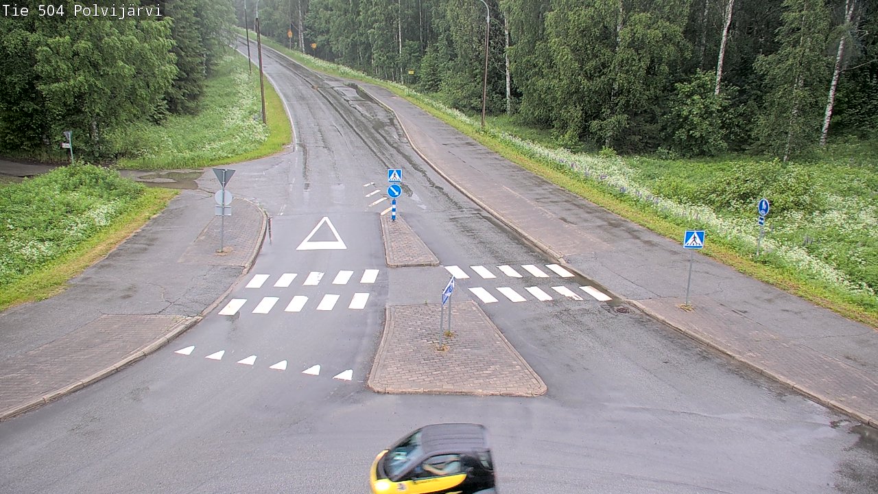Kelikamerat Kuva Tie 504 Polvijärvi, Polvijärvi, Pohjois-Karjala