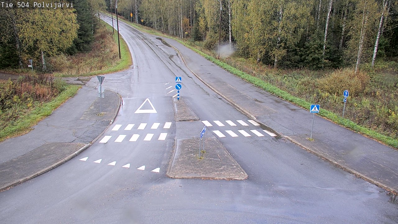Kelikamerat Kuva Tie 504 Polvijärvi, Polvijärvi, Pohjois-Karjala