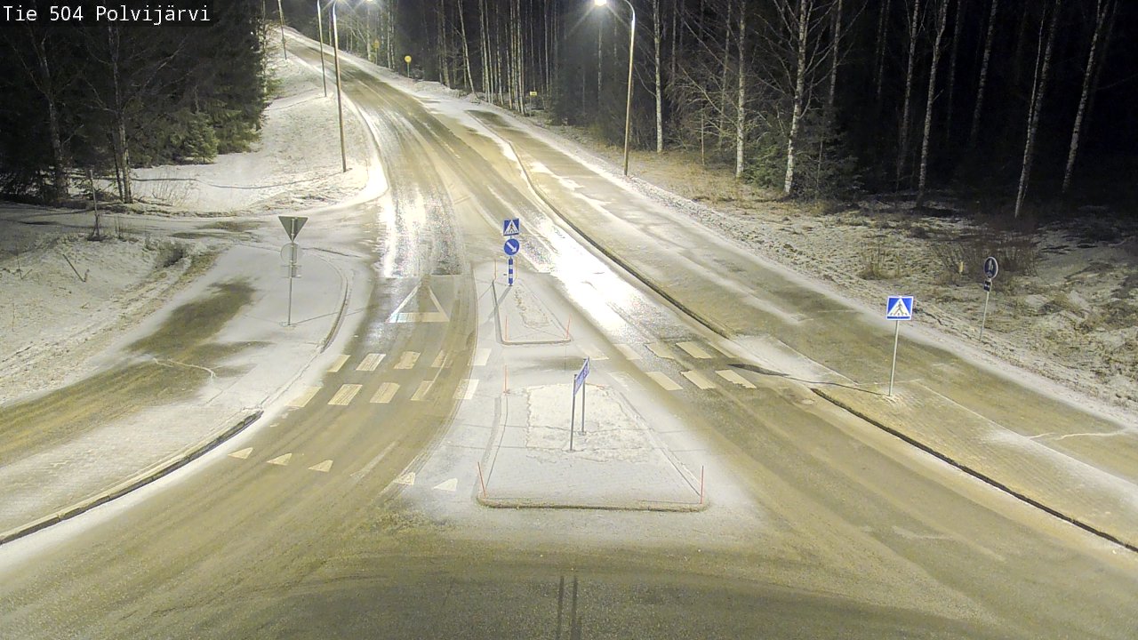 Kelikamerat Kuva Tie 504 Polvijärvi, Polvijärvi, Pohjois-Karjala