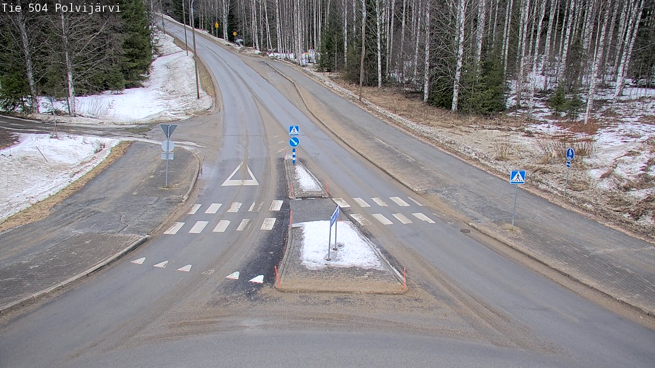 Kelikamerat Kuva Tie 504 Polvijärvi, Polvijärvi, Pohjois-Karjala
