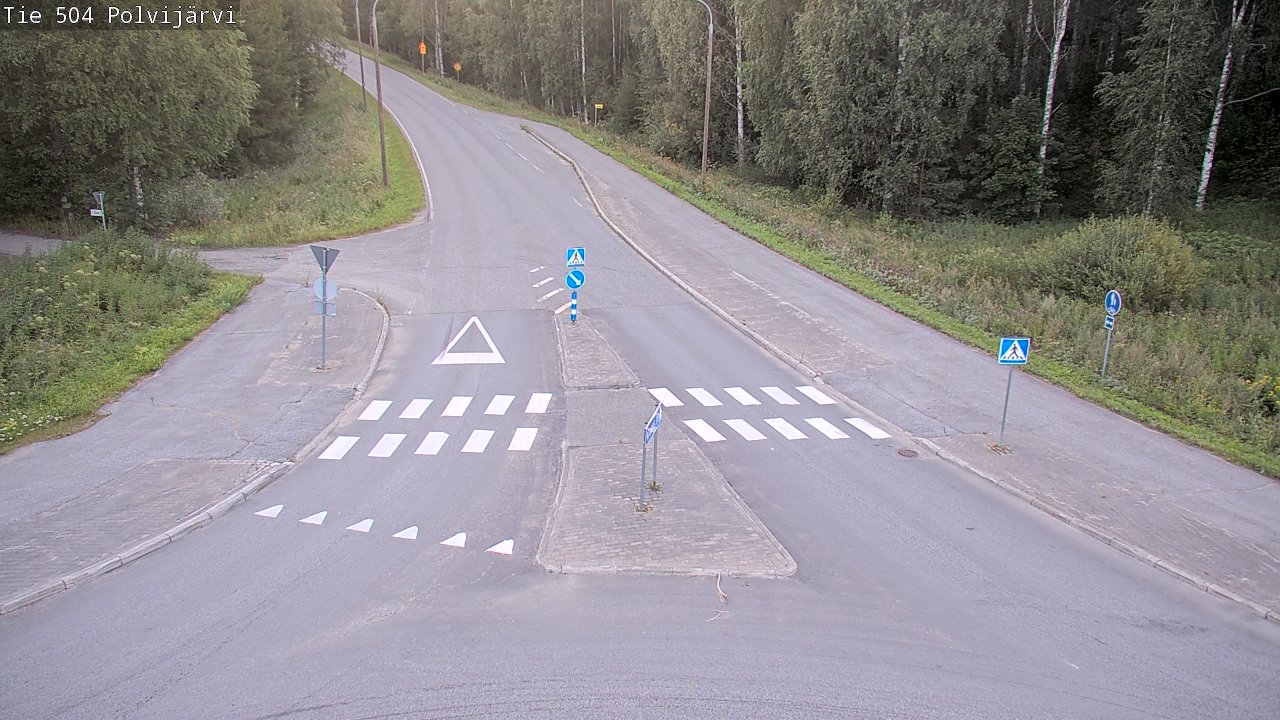 Kelikamerat Kuva Tie 504 Polvijärvi, Polvijärvi, Pohjois-Karjala