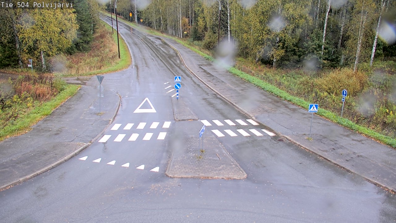 Kelikamerat Kuva Tie 504 Polvijärvi, Polvijärvi, Pohjois-Karjala