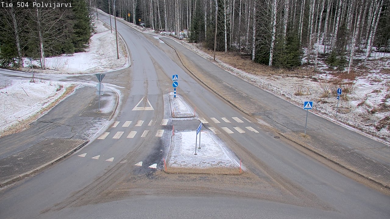 Kelikamerat Kuva Tie 504 Polvijärvi, Polvijärvi, Pohjois-Karjala