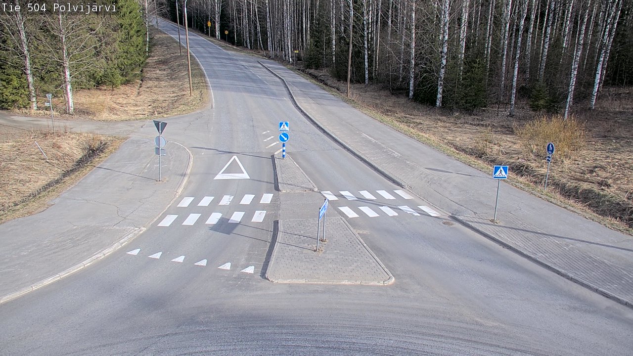 Kelikamerat Kuva Tie 504 Polvijärvi, Polvijärvi, Pohjois-Karjala
