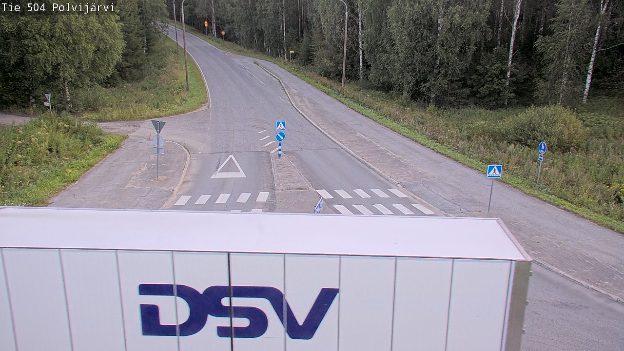 Kelikamerat Kuva Tie 504 Polvijärvi, Polvijärvi, Pohjois-Karjala