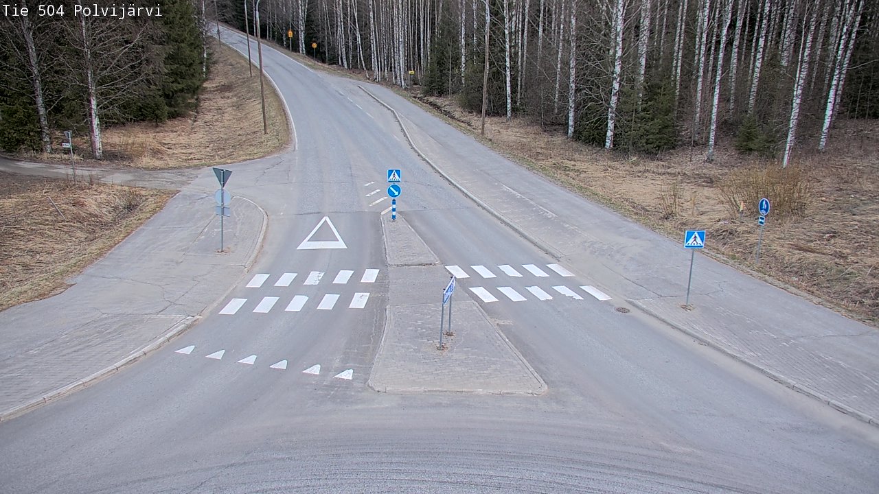Kelikamerat Kuva Tie 504 Polvijärvi, Polvijärvi, Pohjois-Karjala