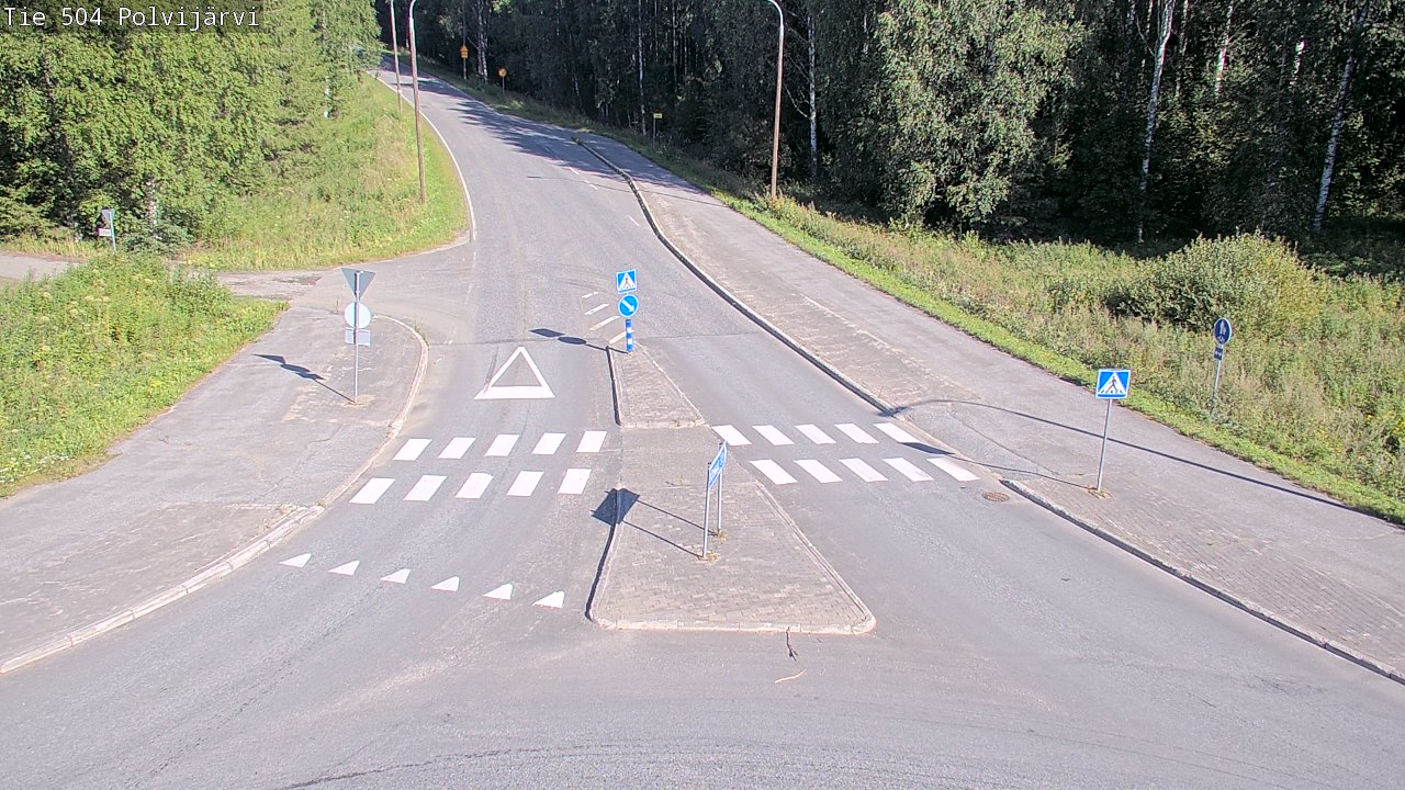 Kelikamerat Kuva Tie 504 Polvijärvi, Polvijärvi, Pohjois-Karjala