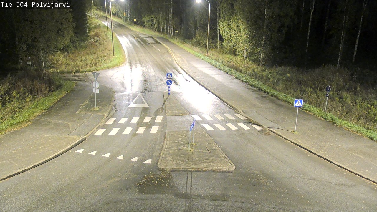 Kelikamerat Kuva Tie 504 Polvijärvi, Polvijärvi, Pohjois-Karjala