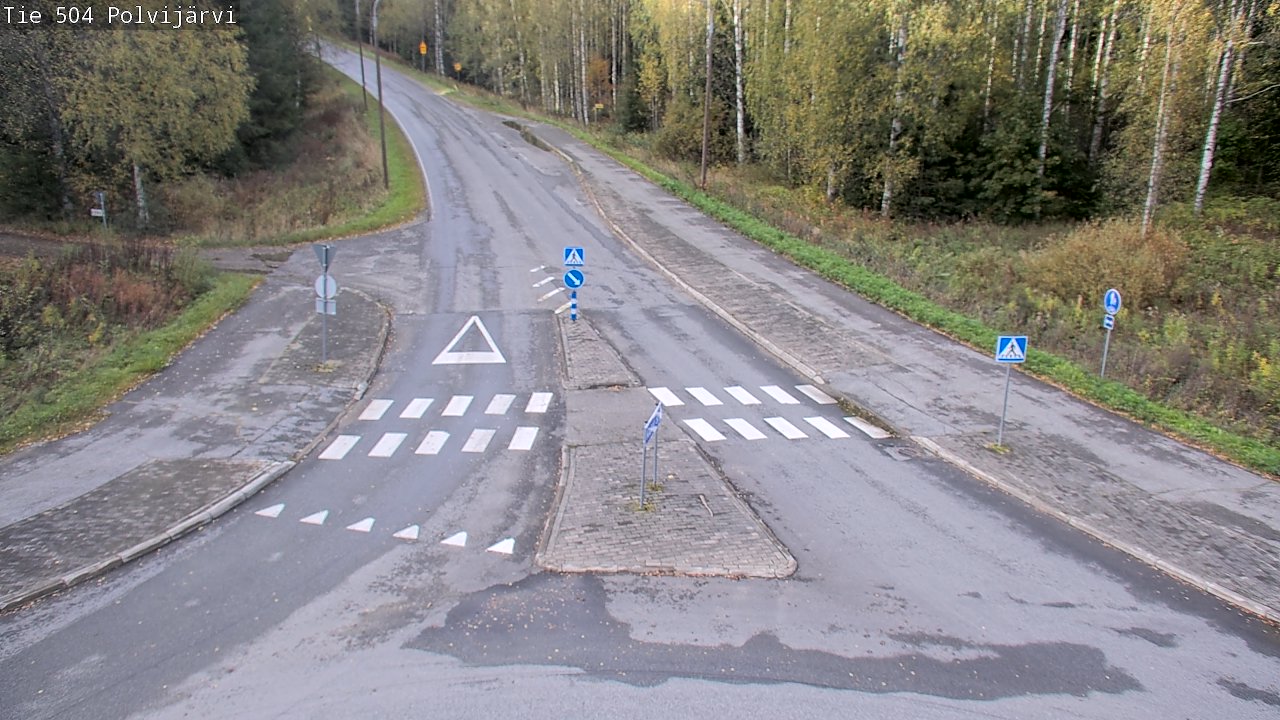 Kelikamerat Kuva Tie 504 Polvijärvi, Polvijärvi, Pohjois-Karjala