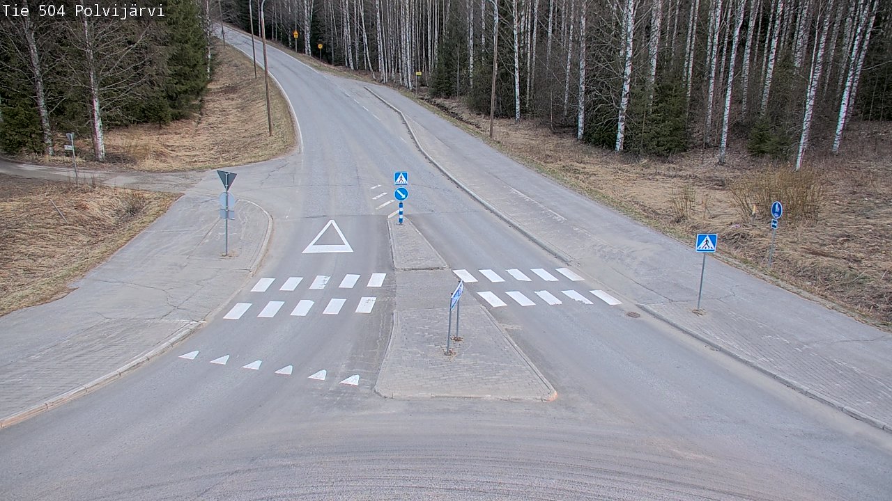 Kelikamerat Kuva Tie 504 Polvijärvi, Polvijärvi, Pohjois-Karjala
