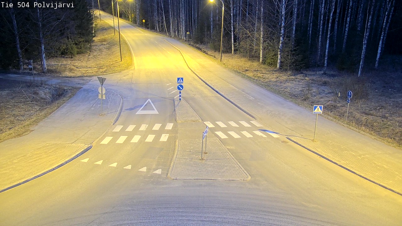Kelikamerat Kuva Tie 504 Polvijärvi, Polvijärvi, Pohjois-Karjala