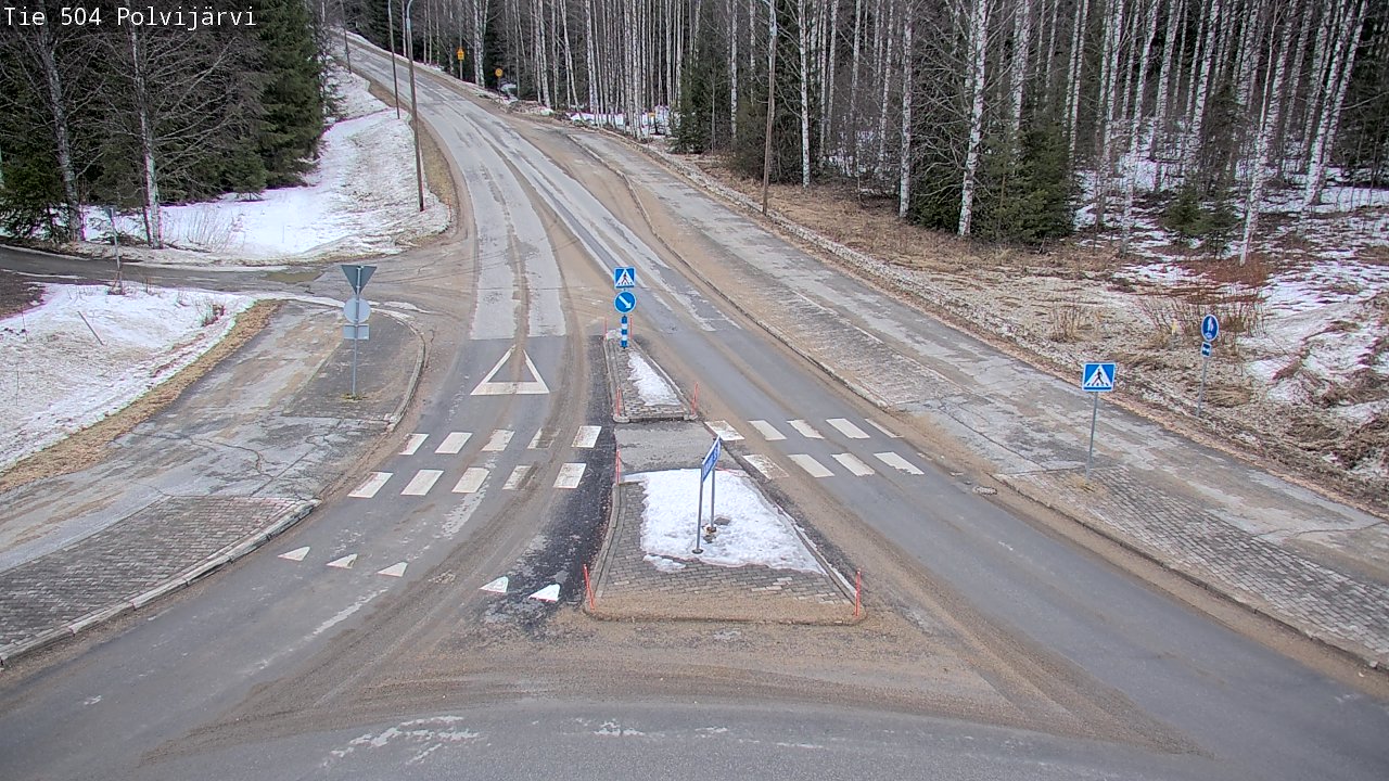 Kelikamerat Kuva Tie 504 Polvijärvi, Polvijärvi, Pohjois-Karjala