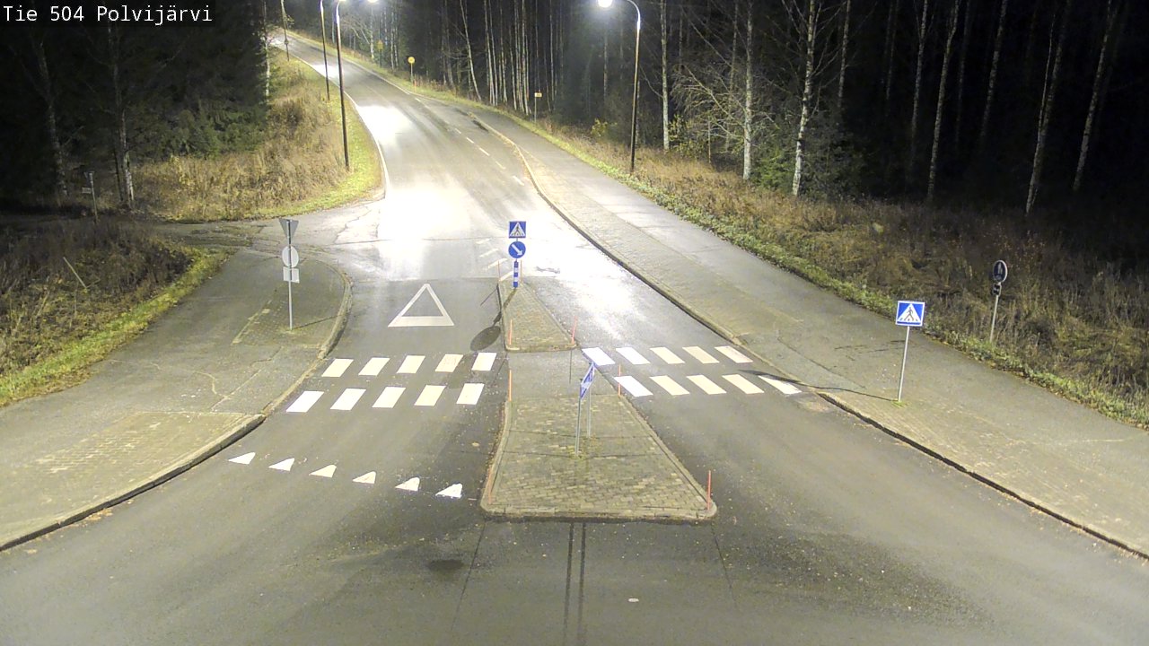 Kelikamerat Kuva Tie 504 Polvijärvi, Polvijärvi, Pohjois-Karjala