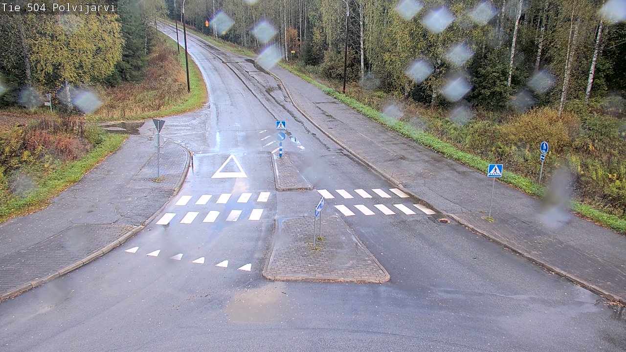 Weather Camera Image Road 504 Polvijärvi, Polvijärvi, Pohjois-Karjala