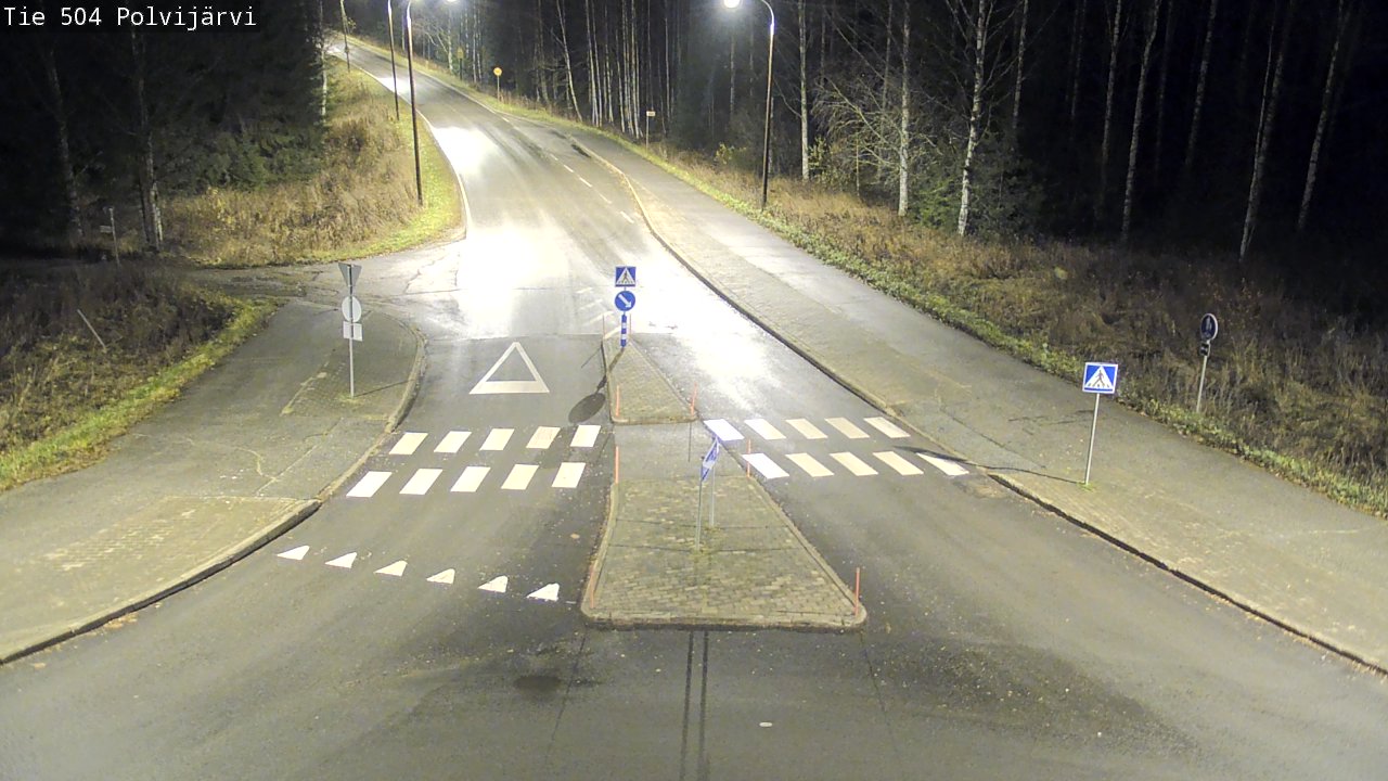 Kelikamerat Kuva Tie 504 Polvijärvi, Polvijärvi, Pohjois-Karjala