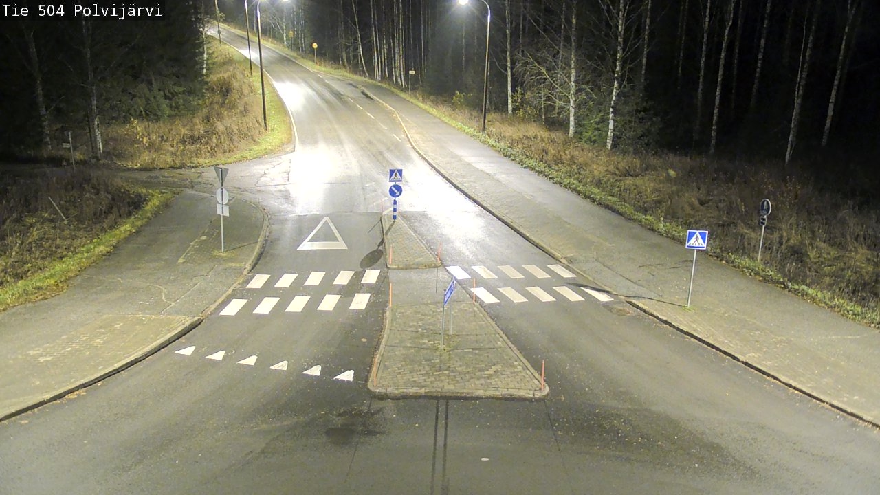 Kelikamerat Kuva Tie 504 Polvijärvi, Polvijärvi, Pohjois-Karjala