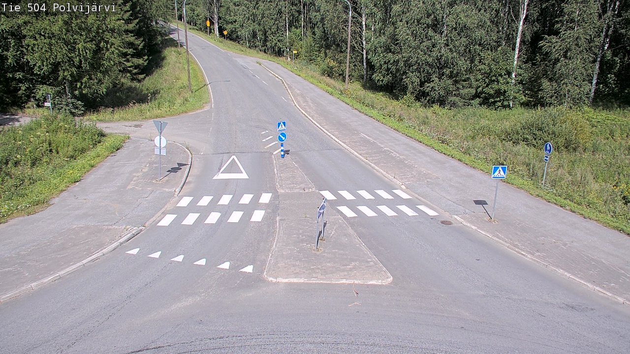 Kelikamerat Kuva Tie 504 Polvijärvi, Polvijärvi, Pohjois-Karjala