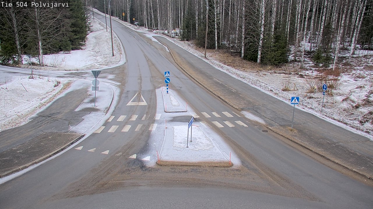 Kelikamerat Kuva Tie 504 Polvijärvi, Polvijärvi, Pohjois-Karjala