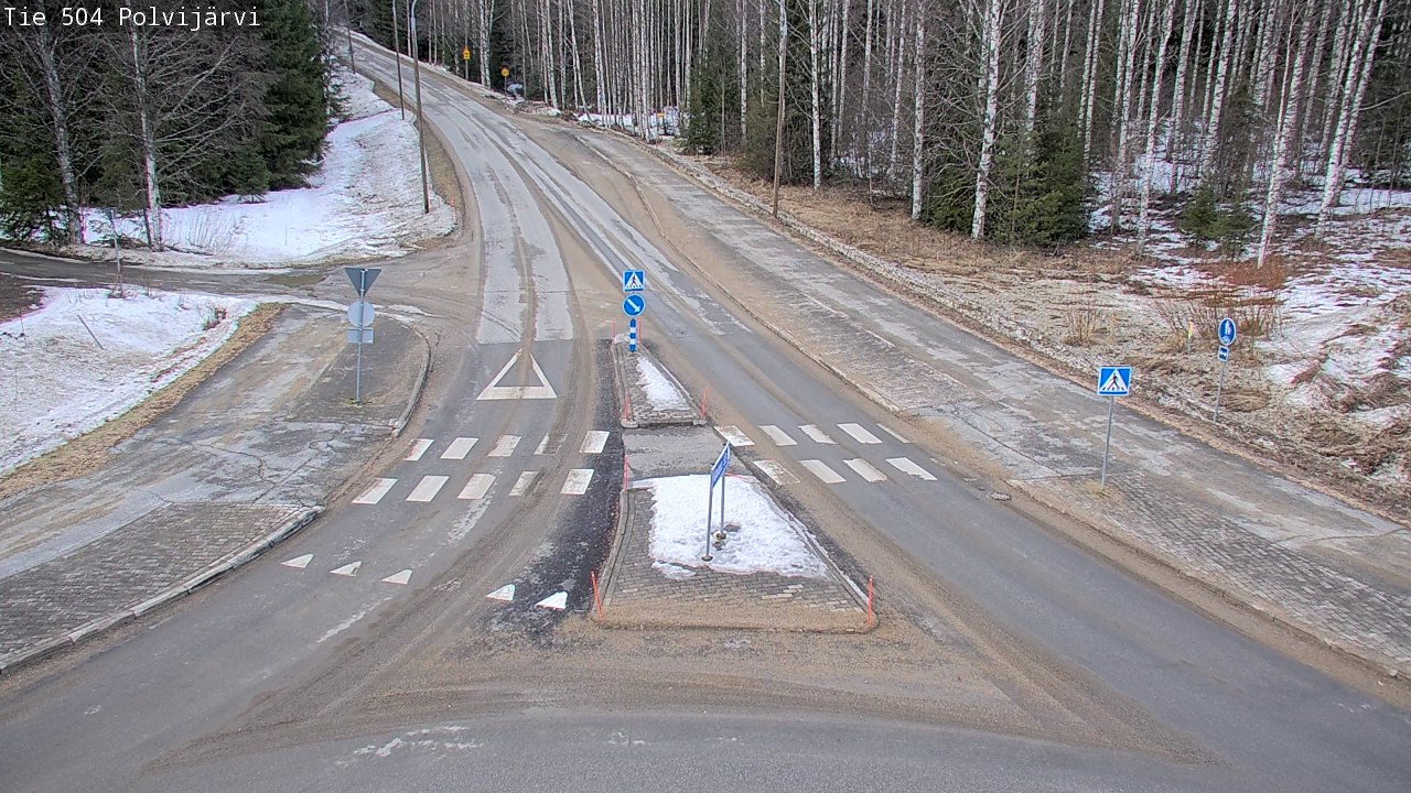 Kelikamerat Kuva Tie 504 Polvijärvi, Polvijärvi, Pohjois-Karjala