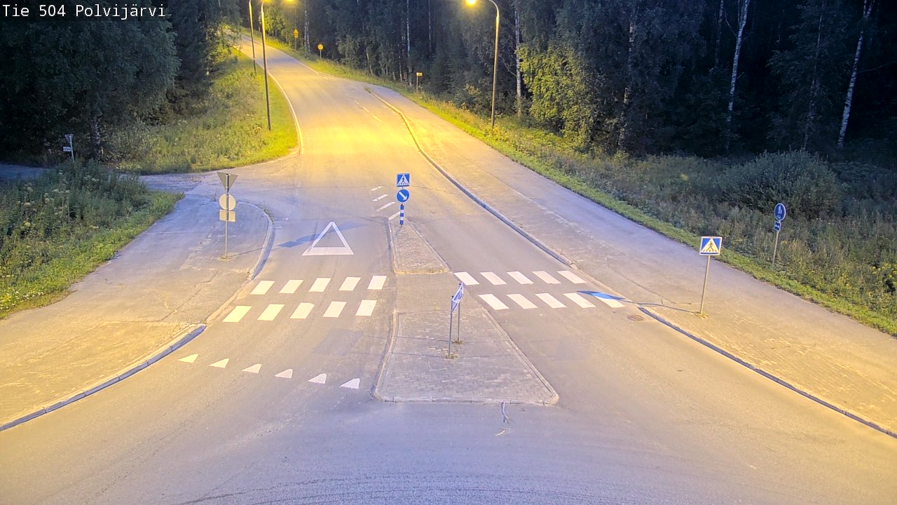 Kelikamerat Kuva Tie 504 Polvijärvi, Polvijärvi, Pohjois-Karjala