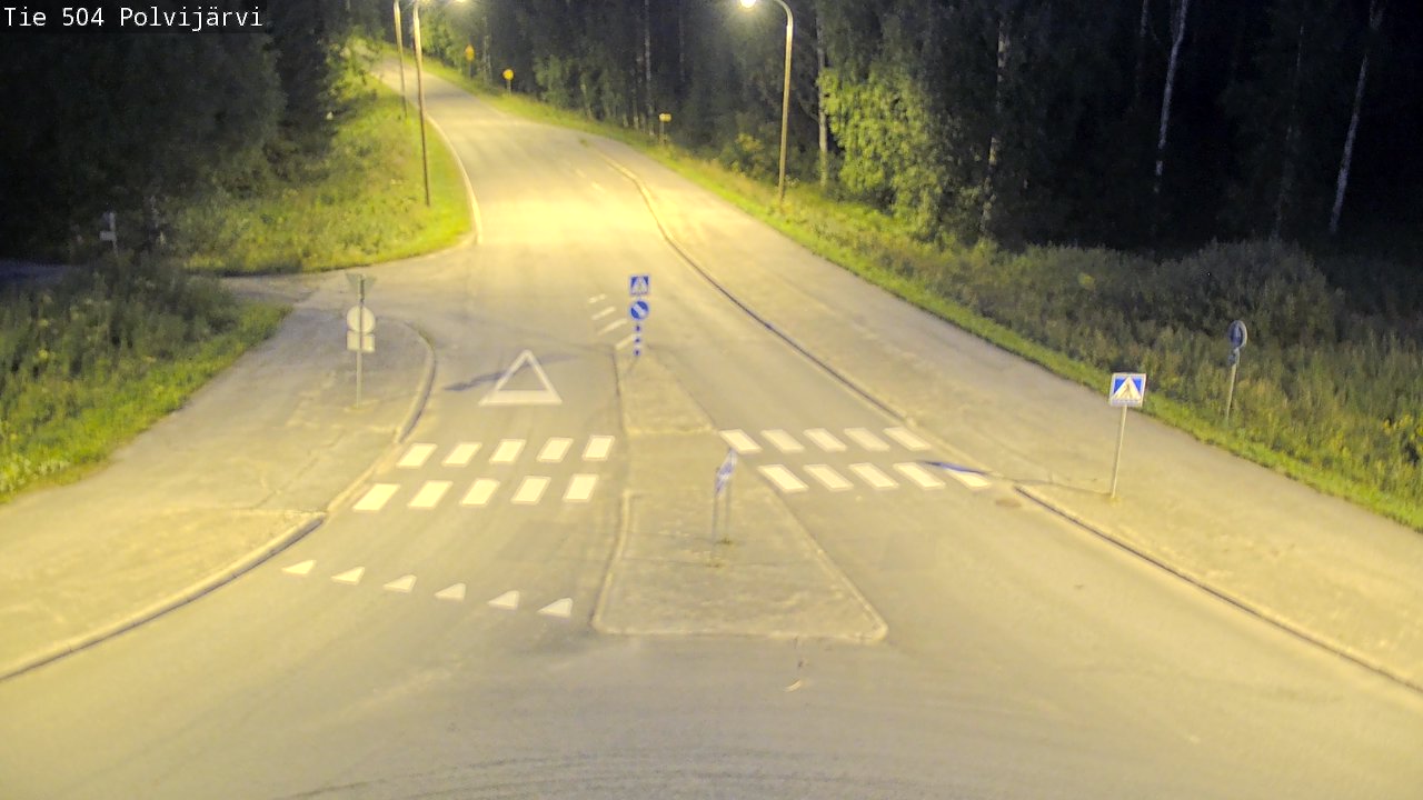 Kelikamerat Kuva Tie 504 Polvijärvi, Polvijärvi, Pohjois-Karjala