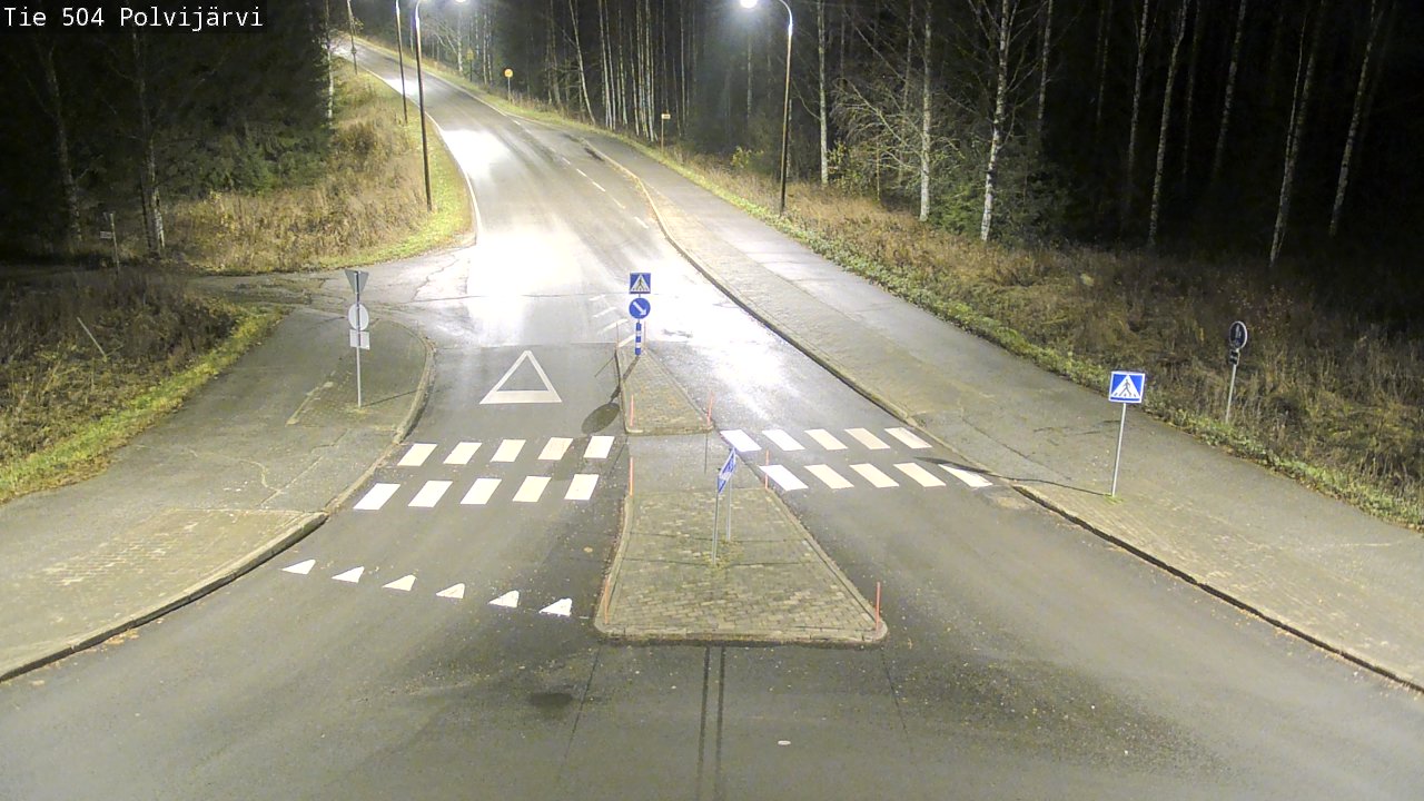 Kelikamerat Kuva Tie 504 Polvijärvi, Polvijärvi, Pohjois-Karjala