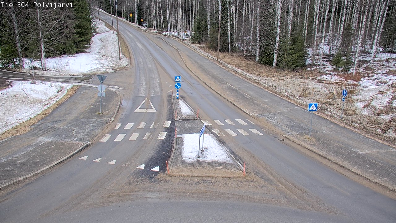 Kelikamerat Kuva Tie 504 Polvijärvi, Polvijärvi, Pohjois-Karjala