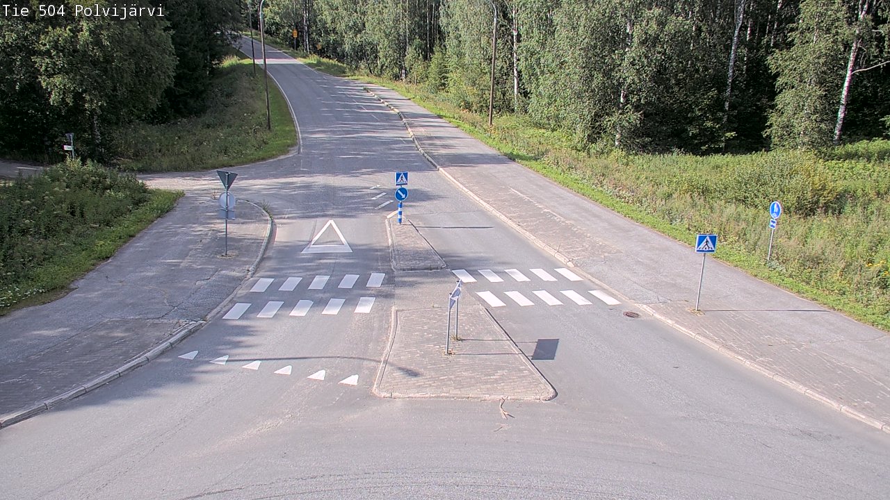 Kelikamerat Kuva Tie 504 Polvijärvi, Polvijärvi, Pohjois-Karjala