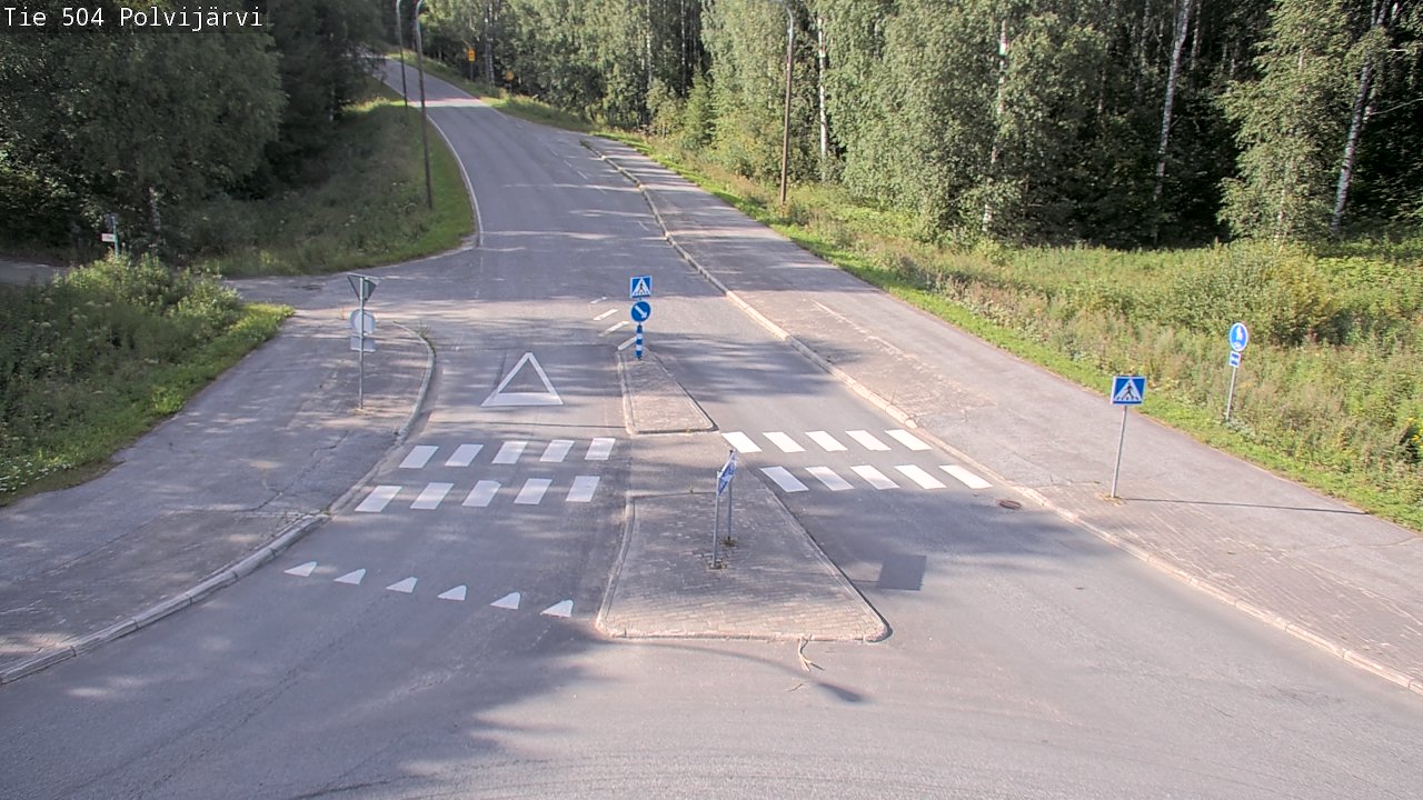 Kelikamerat Kuva Tie 504 Polvijärvi, Polvijärvi, Pohjois-Karjala