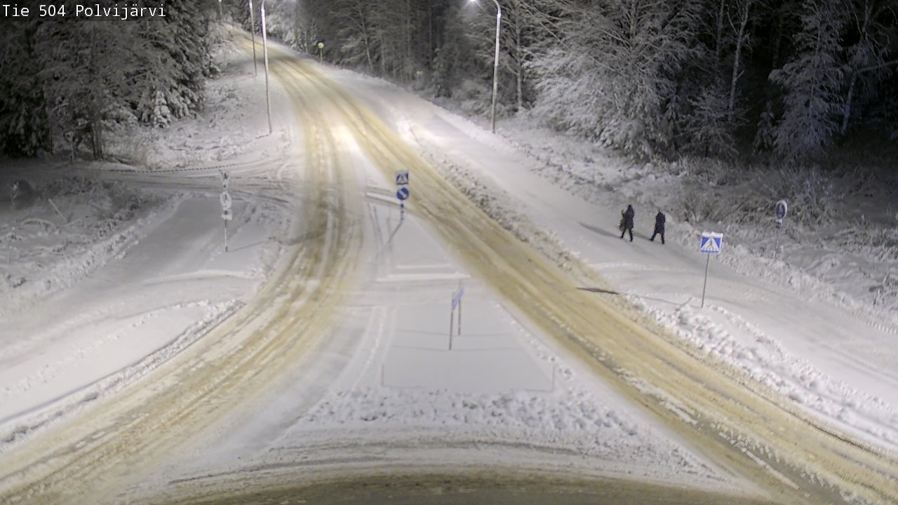 Kelikamerat Kuva Tie 504 Polvijärvi, Polvijärvi, Pohjois-Karjala