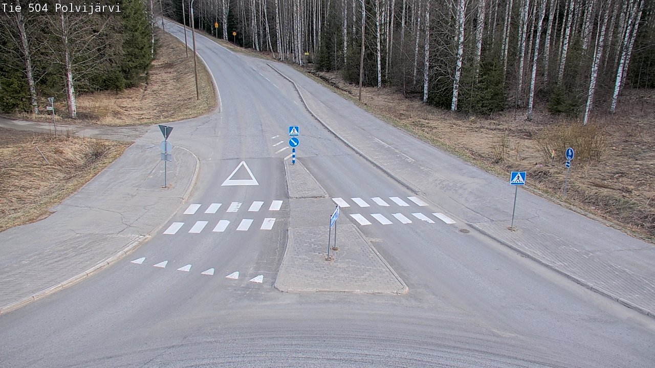 Kelikamerat Kuva Tie 504 Polvijärvi, Polvijärvi, Pohjois-Karjala