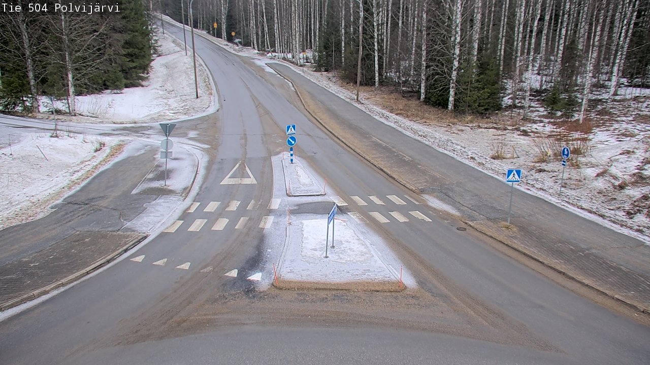 Kelikamerat Kuva Tie 504 Polvijärvi, Polvijärvi, Pohjois-Karjala