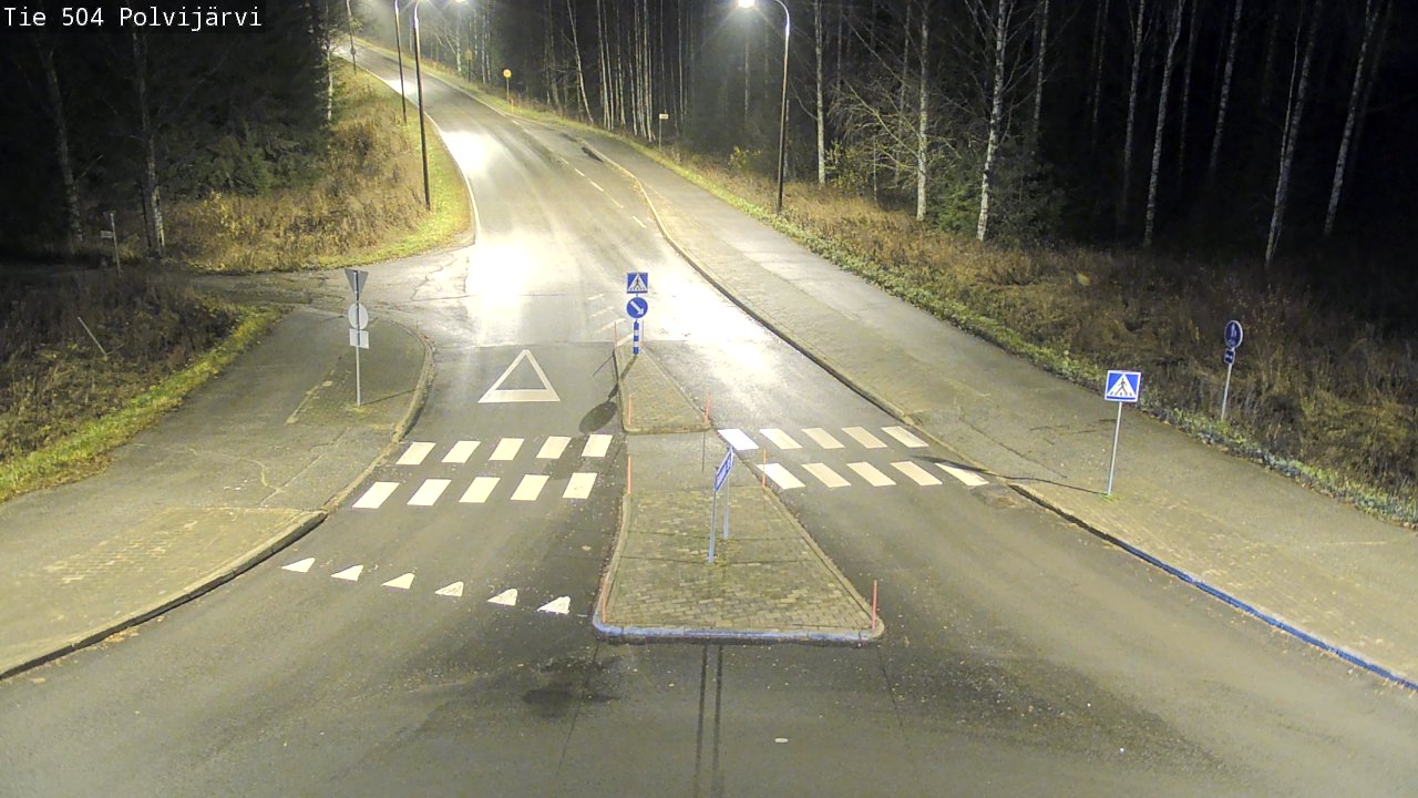 Kelikamerat Kuva Tie 504 Polvijärvi, Polvijärvi, Pohjois-Karjala