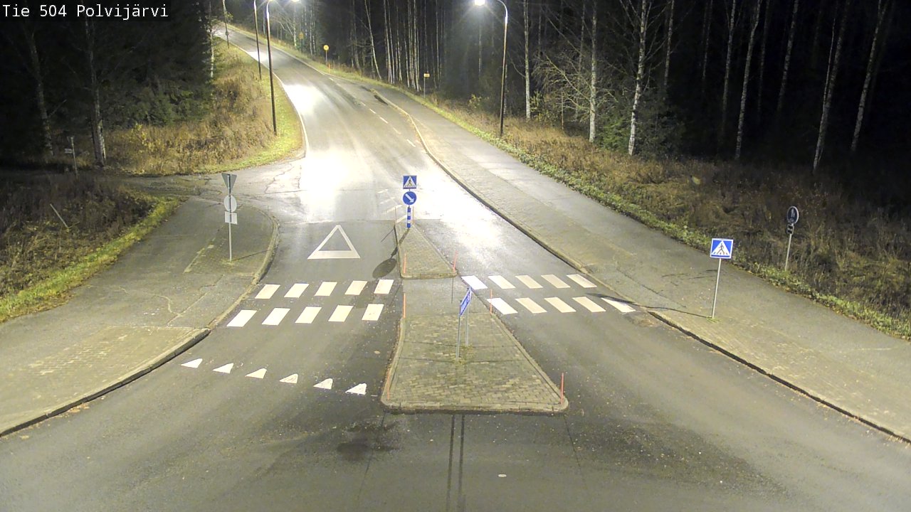 Kelikamerat Kuva Tie 504 Polvijärvi, Polvijärvi, Pohjois-Karjala