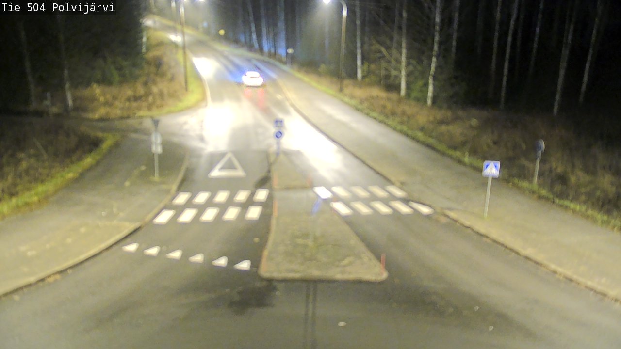 Kelikamerat Kuva Tie 504 Polvijärvi, Polvijärvi, Pohjois-Karjala